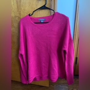 Pink sweater